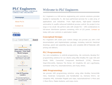 Tablet Screenshot of plcengineers.com